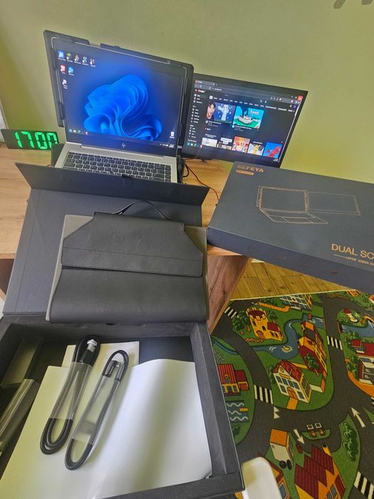 monitor extensibil pentru laptop