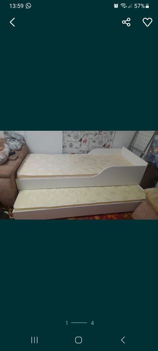 Продам кровать двухъярусная