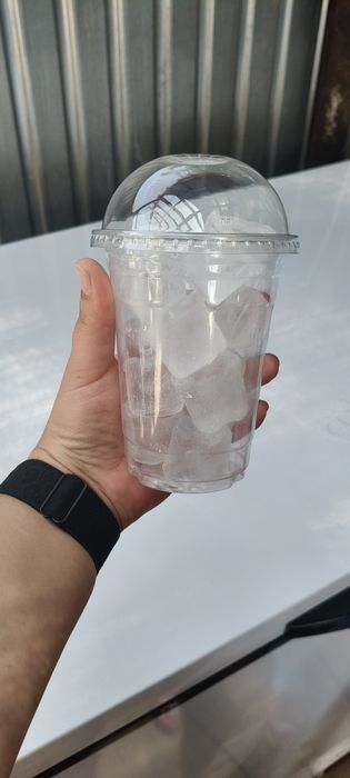 Лед в стаканчиках