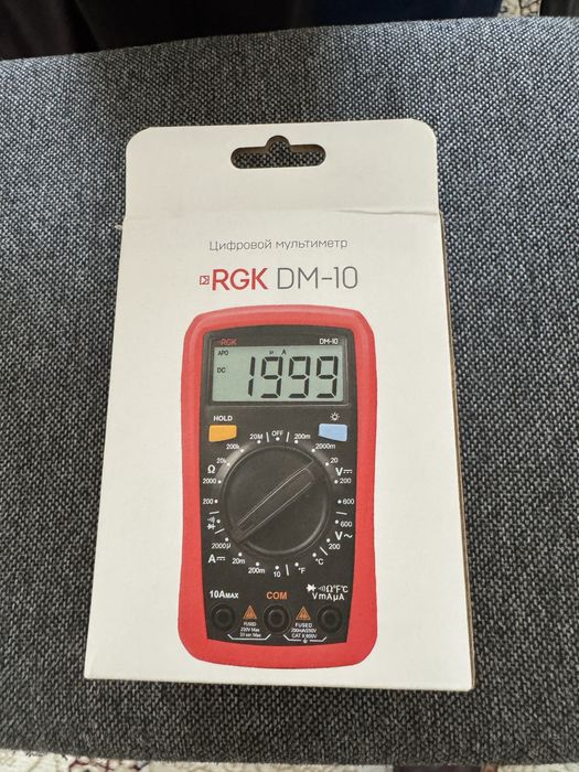 Мультиметр RGK DM 10
