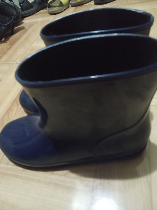 Сапожки резиновые на мальчика