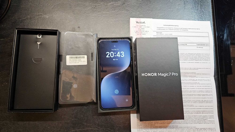 HONOR Magic 7 Pro, Dual SIM, 12GB RAM, 512GB, Lunar Shadow Grey