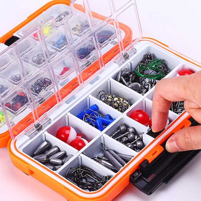 Set 343 accesorii pentru pescuit, kit complet - FIRMA/FACTURA