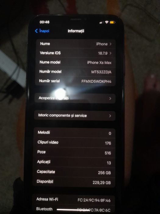 Vand iphone XS Max(256gb)