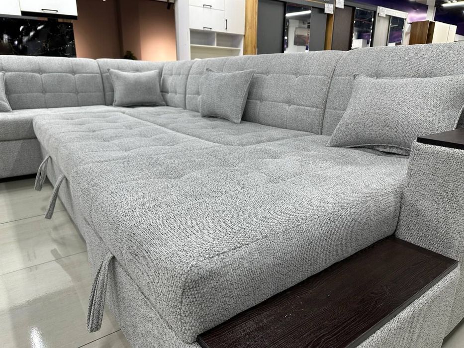 Углавой диван с механизмом