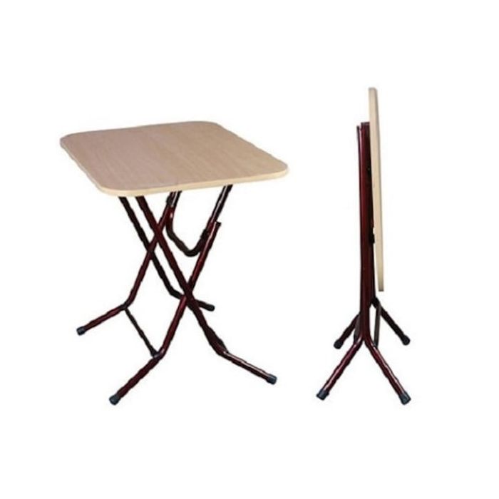 Masa Plianta, 70 x 120 x 73 cm, din PAL, Crem Masa cu picioare