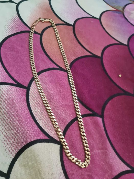 Златен синджир 14 карата злато проба 585.