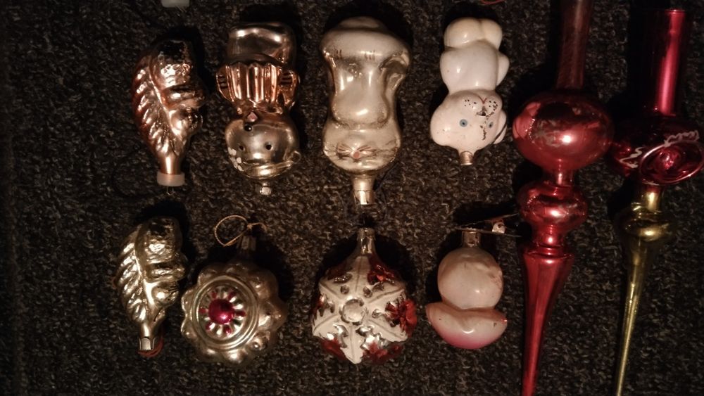 Ёлочные игрушки советские