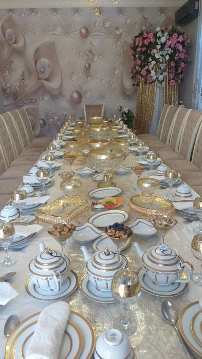 Прокат посуды столов и стульев