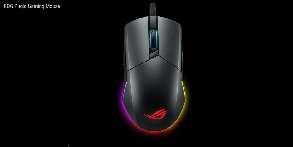 Клавиатура и мишка ROG Strix Scope RX + Rog Pugio