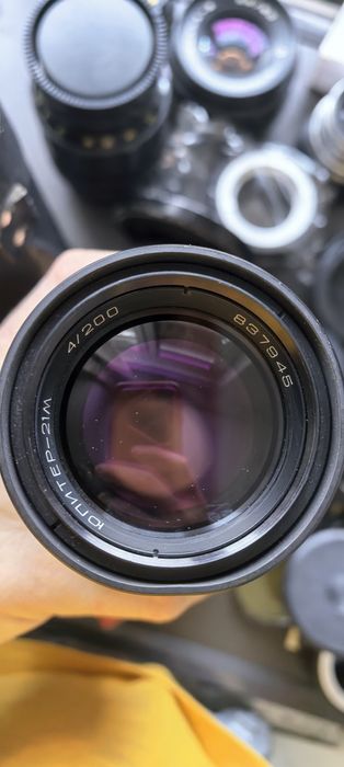 Объектив Юпитер 21М 200мм F4