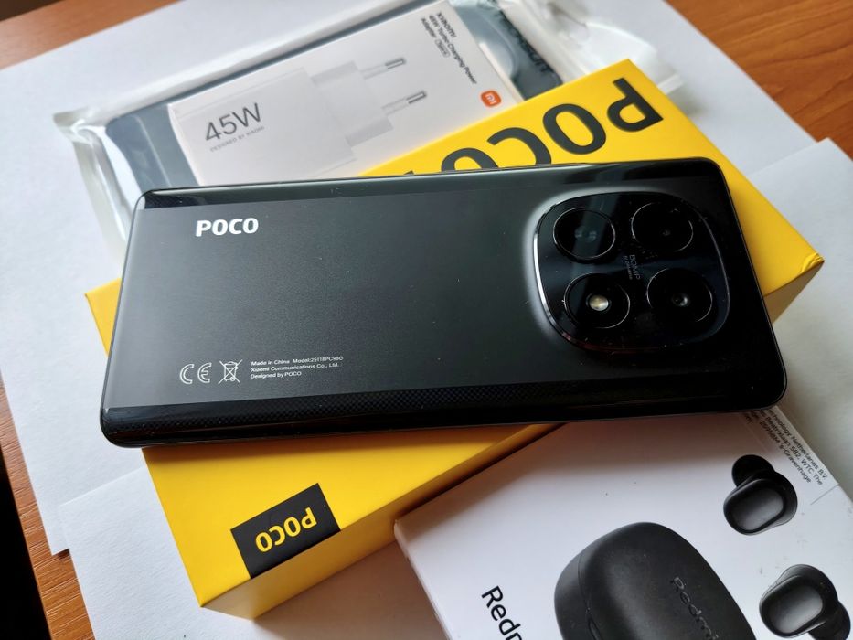 Vând telefon Poco M8 5G - 8GB RAM și 256GB Stocare + Bonus