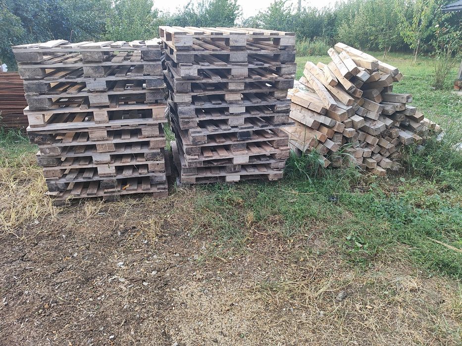 Lemn folosit și paleți