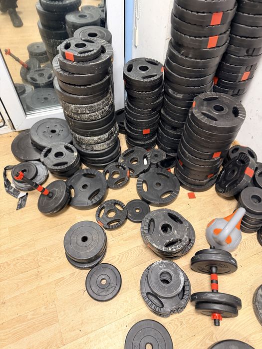 Discuri pt. Haltera Olimpice gaura 50 mm. 5 kg.2,5 kg.1,25 kg, Oferta