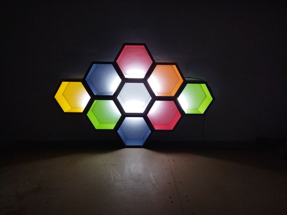 #Шестоъгълник#Етажерка "Пчелна пита" #Декорация#Полица#Етажерка#