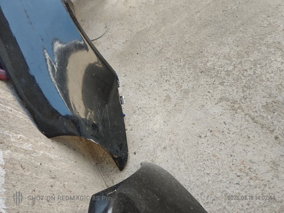 Mercedes 203 крыла бампер туманки