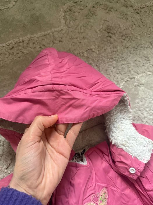 Розов космонавт за момиче 6-12 месеца