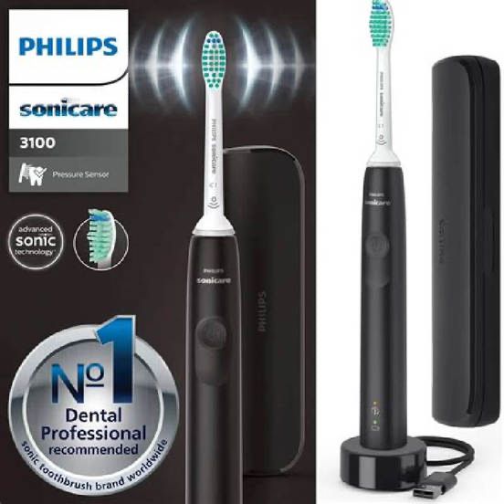 електрическа четка за зъби Philips Sonicare 3100 Special Edition + Travel Case