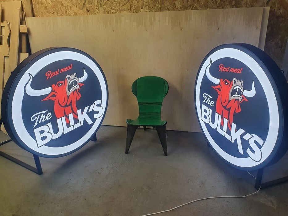 Реклама • Объёмные буквы • Наклейка • Дизайн • Производство • Монтаж