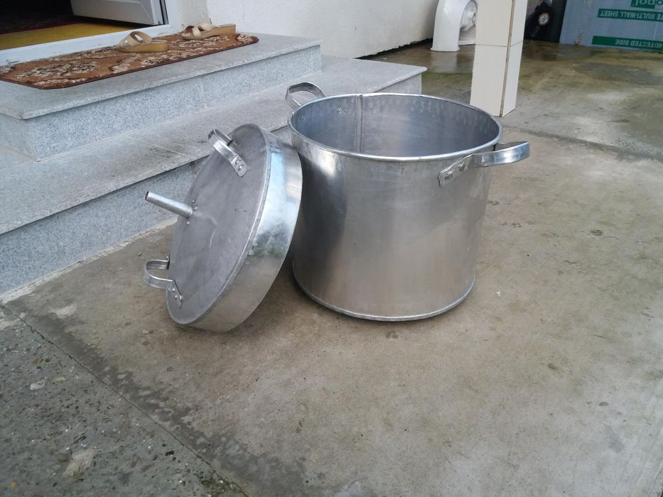 Vand cazan țuică aluminiu inox cupru racitor petru cazan de țuică