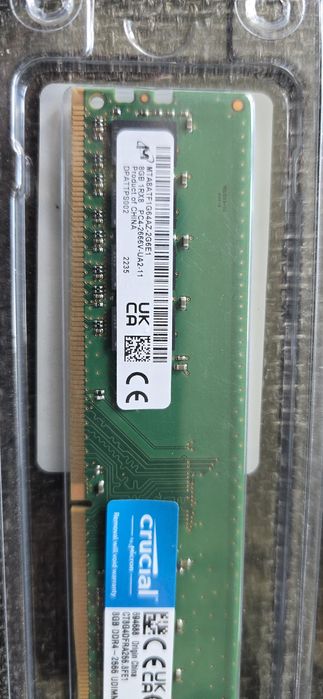 Memorie Ram Crucial Kit 16Gb ddr4 2666 Nou