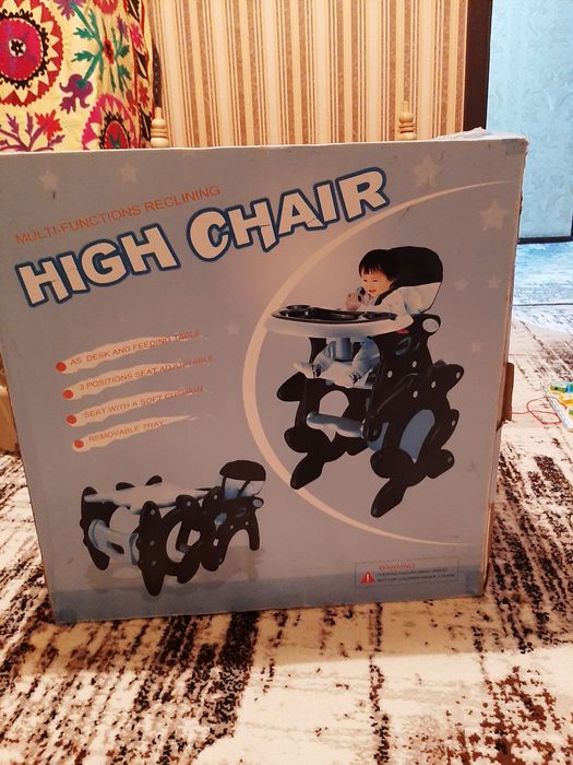 Detiski ovqatlanadigan stul sotiladi