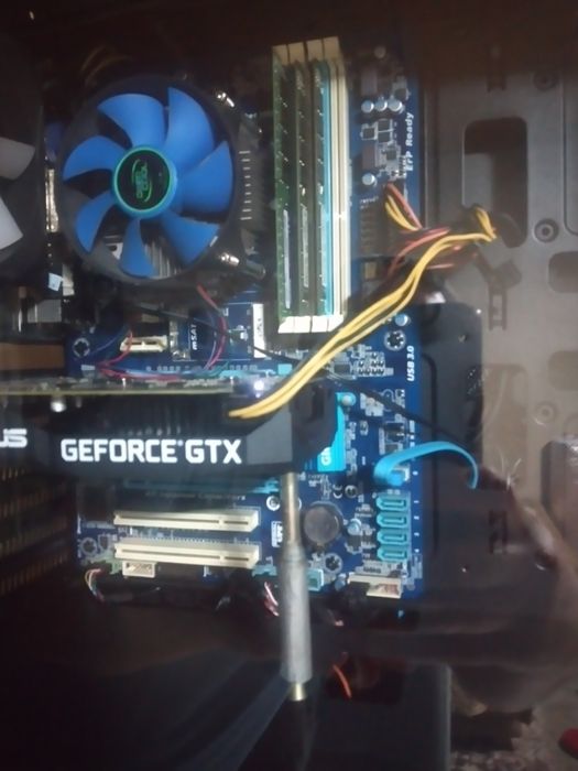 комплект i7 3770 gigabyte B75-D3V oзу 12gb