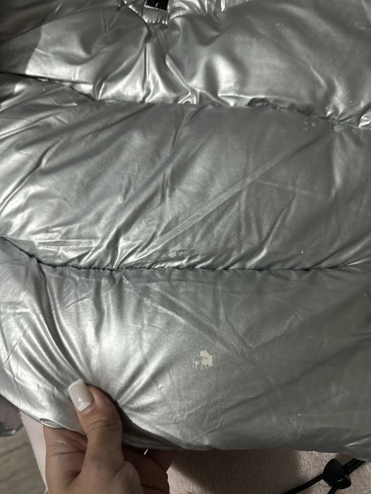 Короткая куртка металик