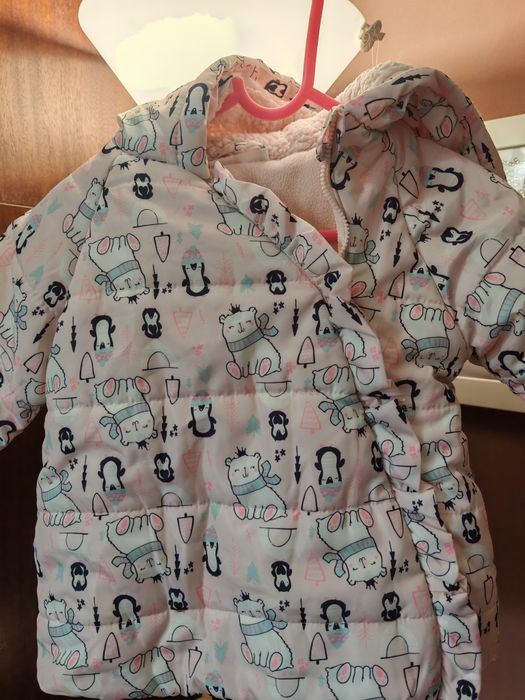 Зимно яке за момиченце