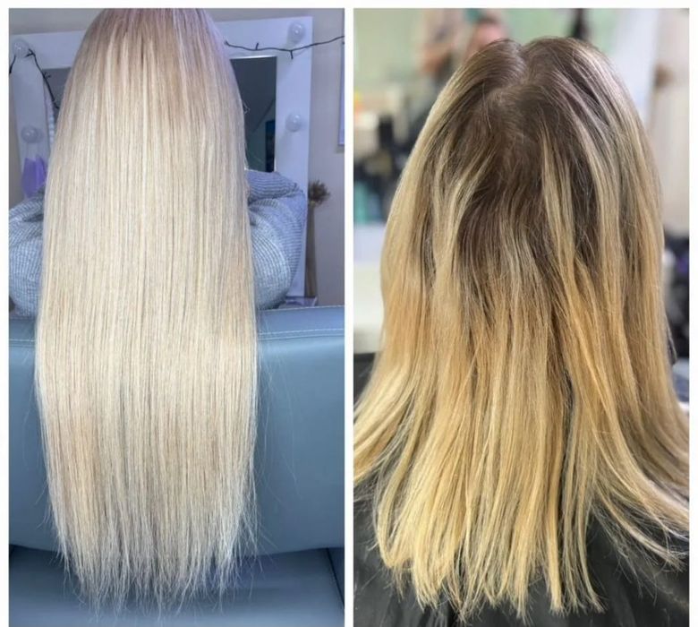 Горячие наращивание волос