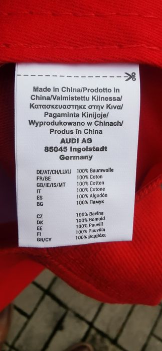 Șapcă Audi bărbați.