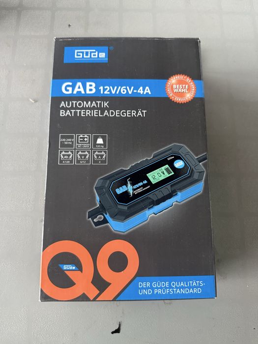 Incarcator automat baterie GAB 12V-6V 4.0A 85145 Gude