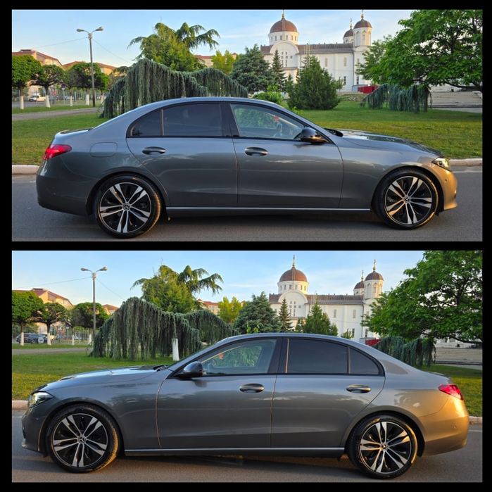 Mercedes-Benz C200D Limousine Night-Paket 9G-Tronic 07/2023 W206 Led High Performance Widescreen Tabletă Cameră Climă Digitală Încălzire Scaune ACC E6