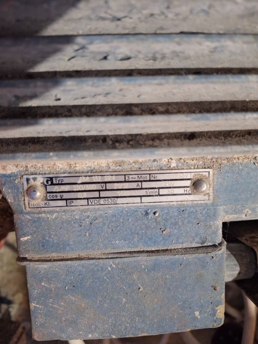 Vand motor trifazat 5,5kw