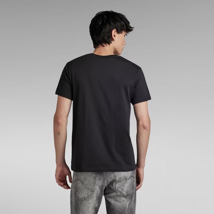 Оригинална нова тениска G-Star Raw Denim M мъжка джи стар черна