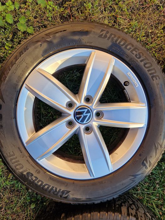 Roți iarnă jante Al Vw R16 T-roc, Passat Jetta,  Seat Ateca, 205 60 16