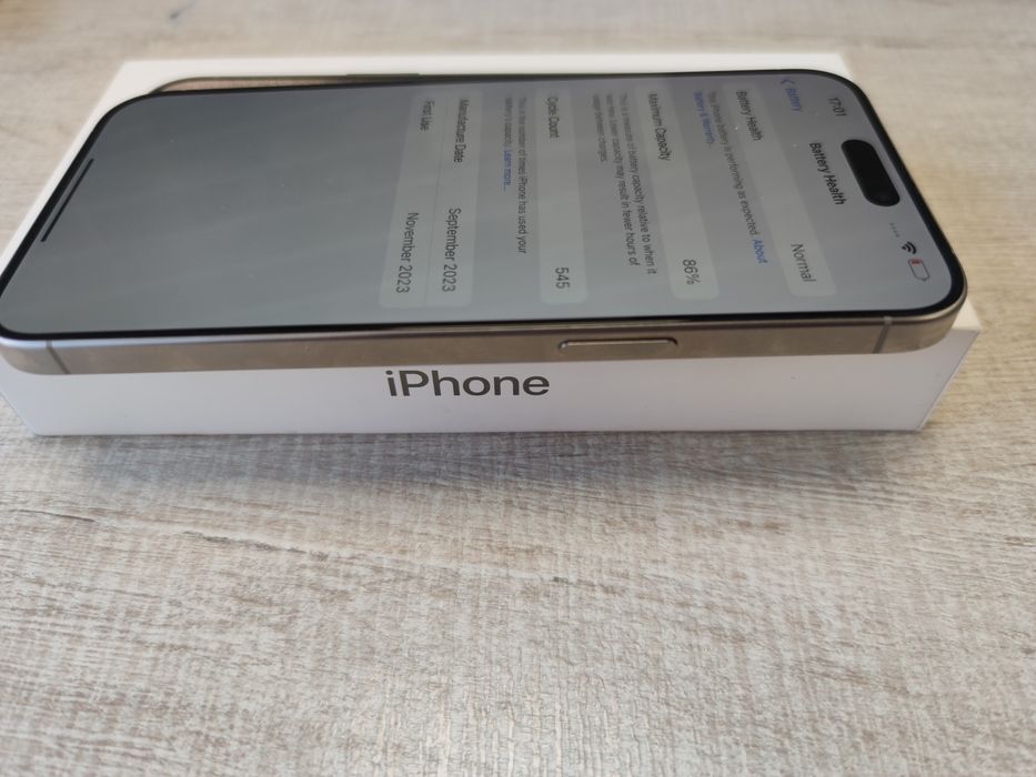 iPhone 15 Pro Max 256GB Natural Гаранция!