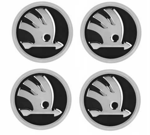 Set 4 capace jante aliaj 75mm pentru jante originale Mercedes