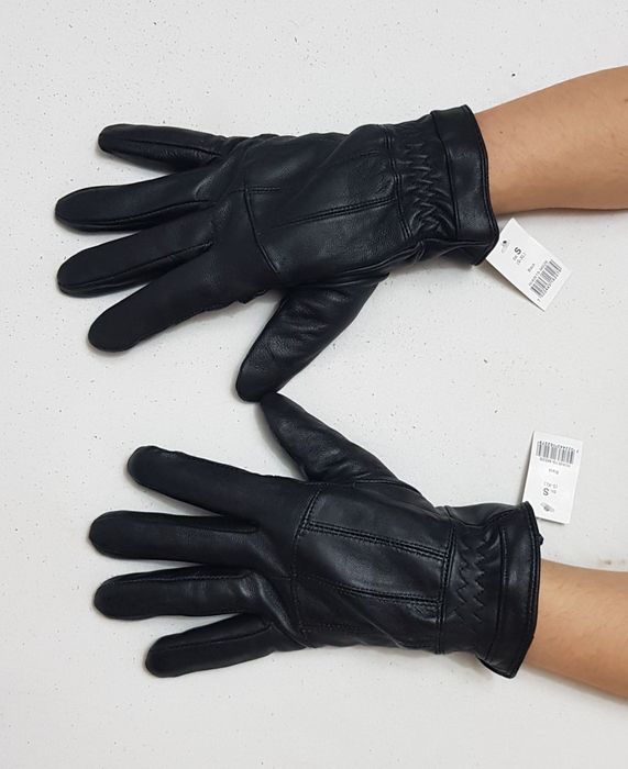 Mănuși piele naturală, toamnă - iarnă, nr S si M, unisex, Noi