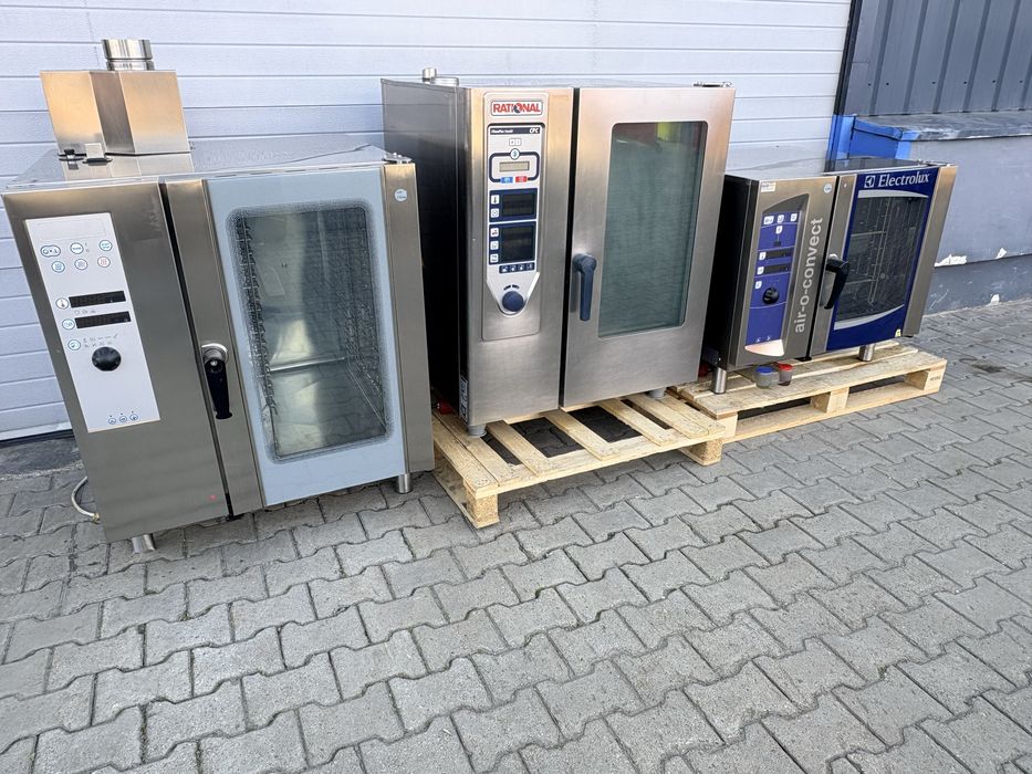 Cuptor curent gaz electrolux rational  convectomat trifazic