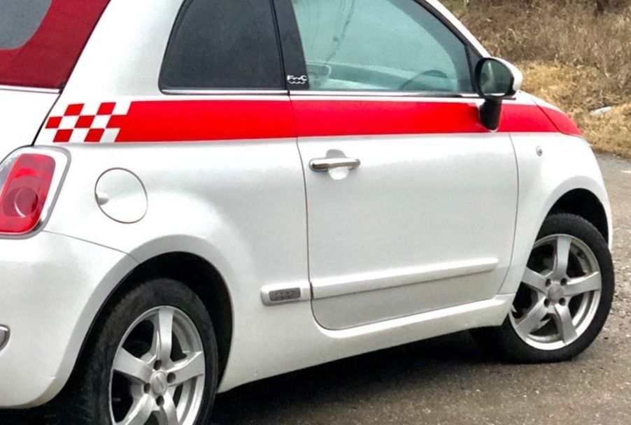 Set autocolant linii sport Fiat 500