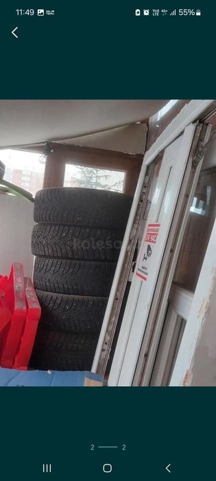 Шины зимние 185/65R15 в идеальном состоянии