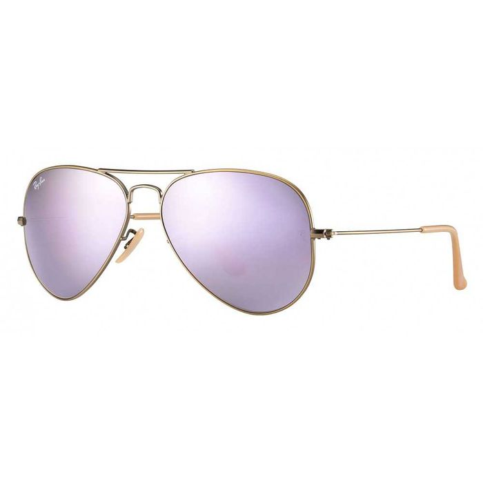Ochelari de soare Ray-Ban RB 3025 167 1M Aviator Large Metal Bronze 58