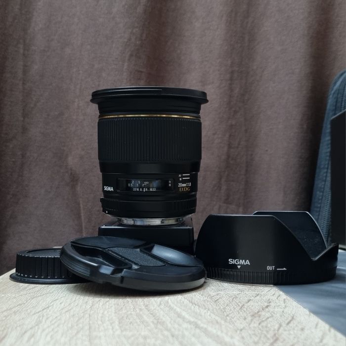 Sigma 20mm f1.8 montura canon ef