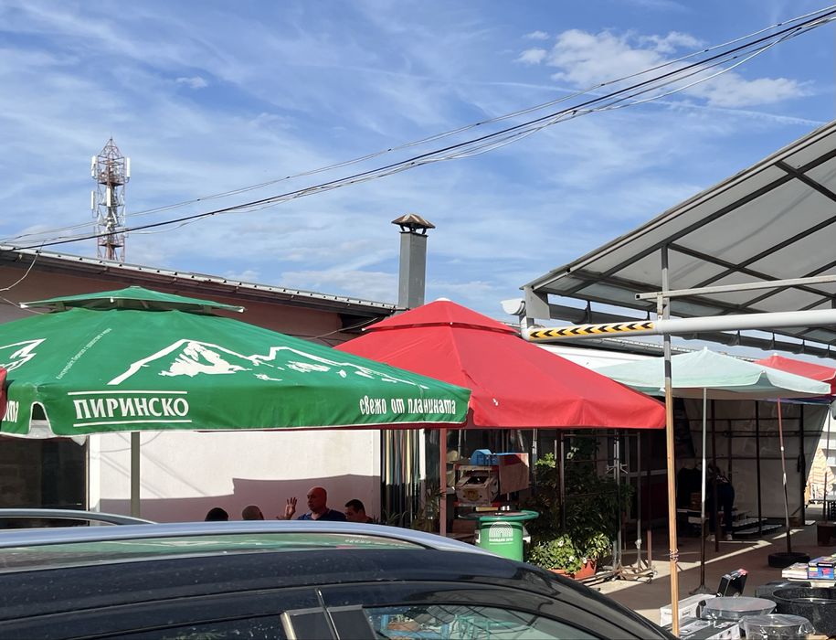 Подмяна на платнище на чадър!