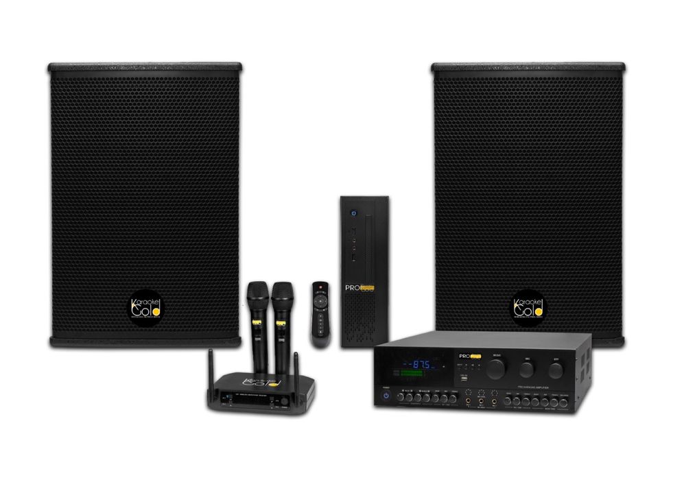 Karaoke Gold Pro Max караоке система.