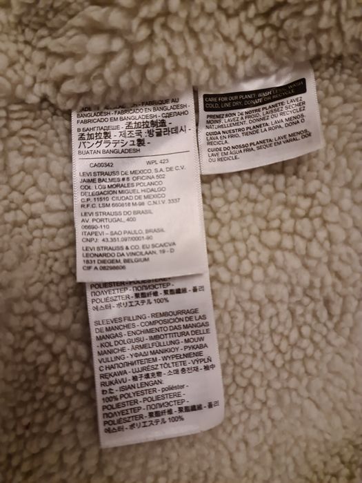 Geaca Levis Sherpa reiat