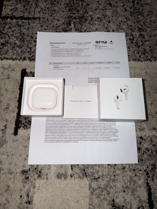 AirPods 4 cu ANC 2024