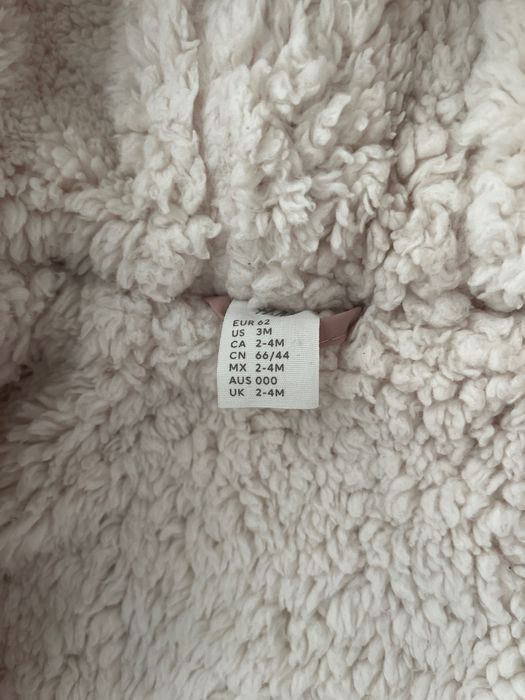 HM зимен гащеризон с мъхеста подплата за бебе