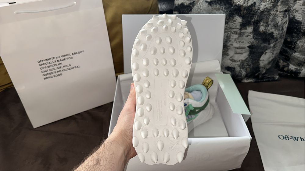 Off-White Odsy-1000 White Pale Green